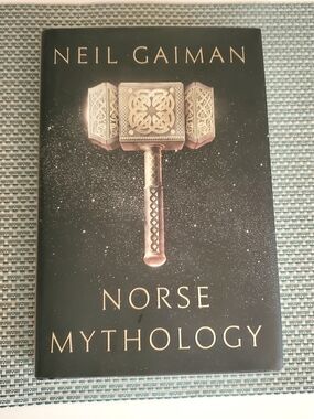 Neil Gaiman Norse Mythology Hardcover - Black & Gold Cover